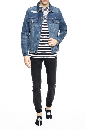 Raw-trimmed denim jacket, zdjęcie 2 Raw-trimmed denim jacket od Balmain